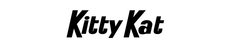 KittyKat font preview