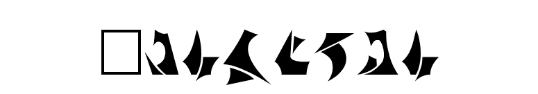 Klinzhai font preview