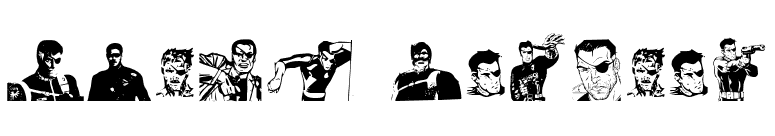 Knock Furious font preview