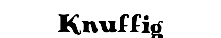 Knuffig font preview