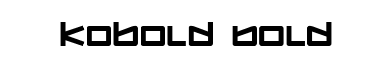 Kobold Bold font preview