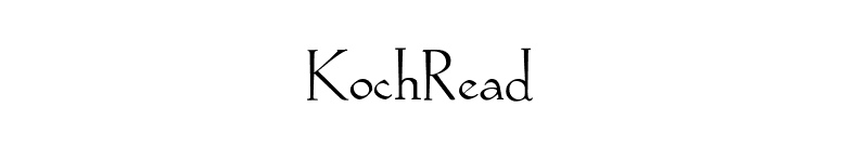 KochRead font preview