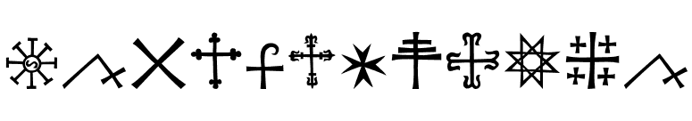 KochSignsTwo font preview