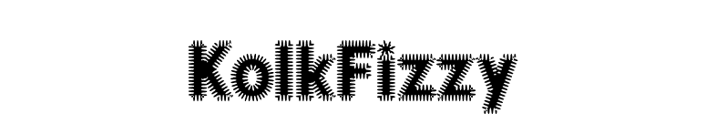 KolkFizzy font preview