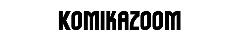 Komikazoom font preview
