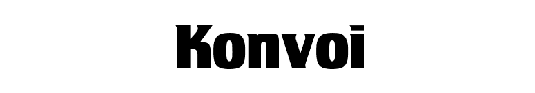 Konvoi font preview