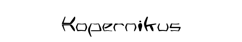 Kopernikus font preview