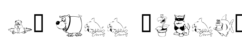 KR All Smiles font preview