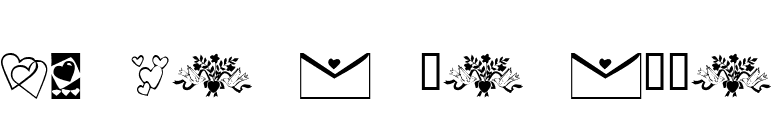 KR Be Mine More font preview