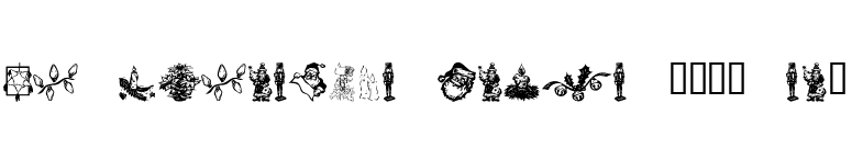 KR Christmas Dings 2004 Six font preview