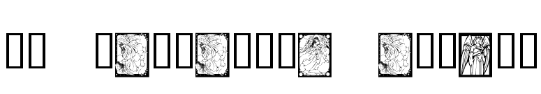 KR Fantastic Angels font preview