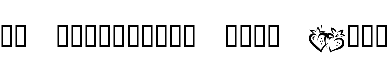 KR Valentines 2006 Four font preview