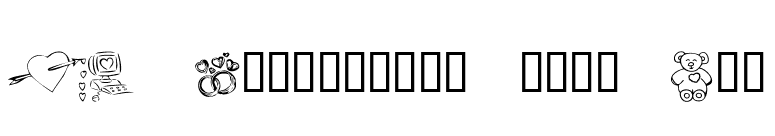 KR Valentines 2006 Ten font preview