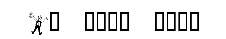 KR Wild West font preview