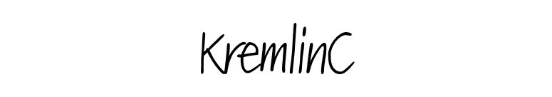 KremlinC font preview