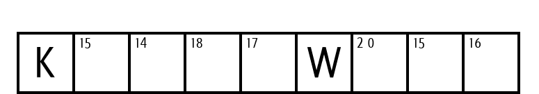 KreuzWort font preview