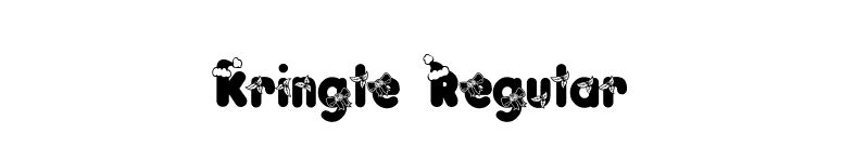 Kringle Regular font preview