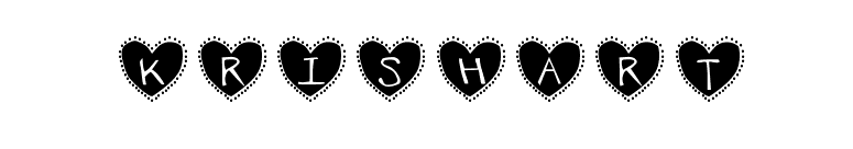Krishart font preview