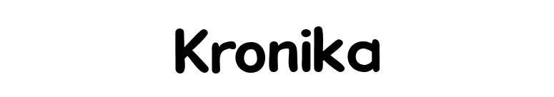 Kronika font preview
