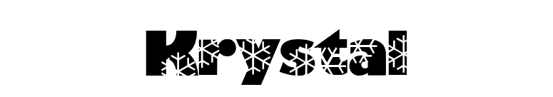Krystal font preview