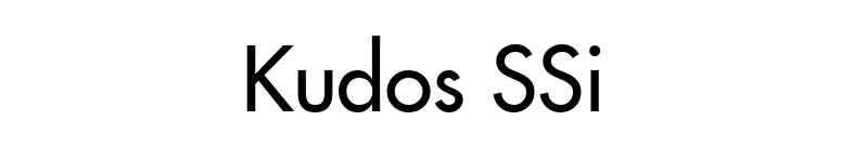 Kudos SSi font preview