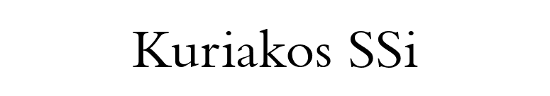 Kuriakos SSi font preview