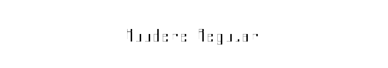 Kuudere Regular font preview
