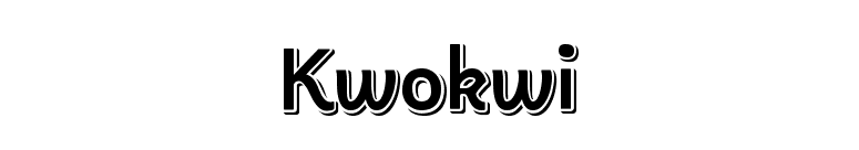 Kwokwi font preview