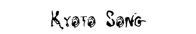Kyoto Song font preview