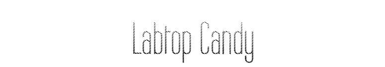 Labtop Candy font preview