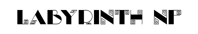 Labyrinth NF font preview