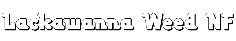 Lackawanna Weed NF font preview