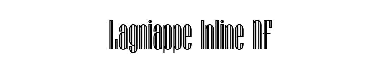 Lagniappe Inline NF font preview