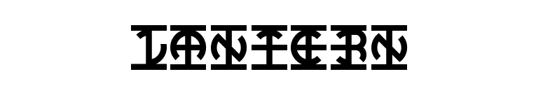 Lantern font preview