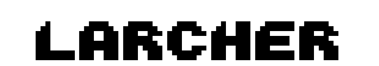 Larcher font preview