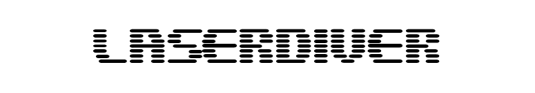 LASERDIVER font preview