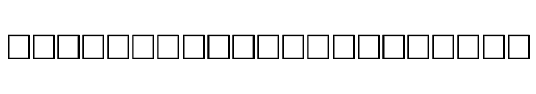 Lassussymbols Regular font preview