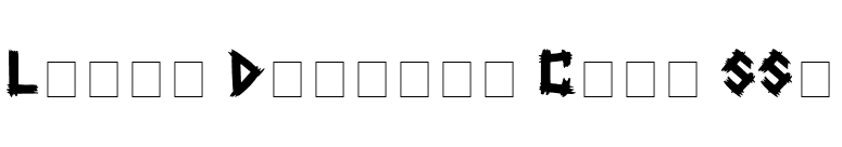 Latex Display Caps SSi font preview