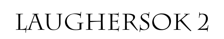Laughersok 2 font preview