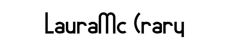 LauraMc Crary font preview