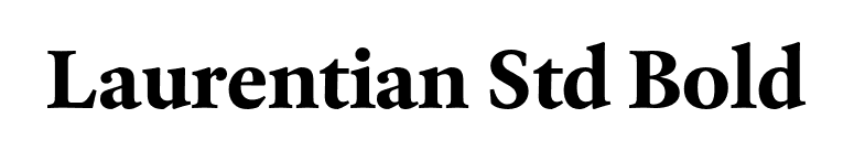 Laurentian Std Bold font preview