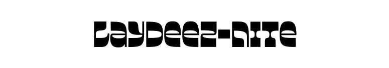 Laydeez-Nite font preview