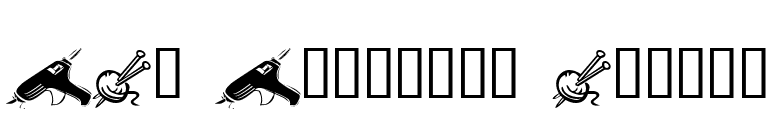 LCR Lesley's Crafts font preview