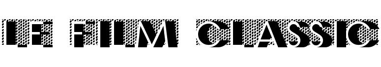 Le Film Classic font preview