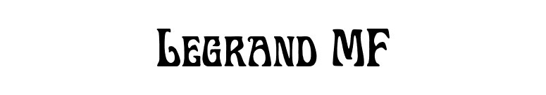 Legrand MF font preview