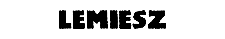 Lemiesz font preview