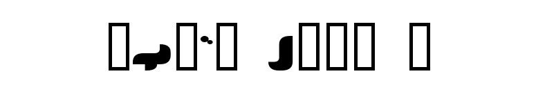 LEMON kANA J font preview