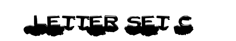 Letter Set C font preview