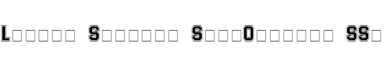 Letter Sweater SansOutline SSi font preview