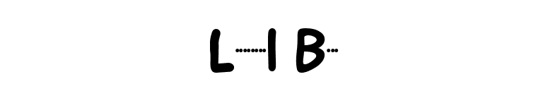Lettering1 Bold font preview